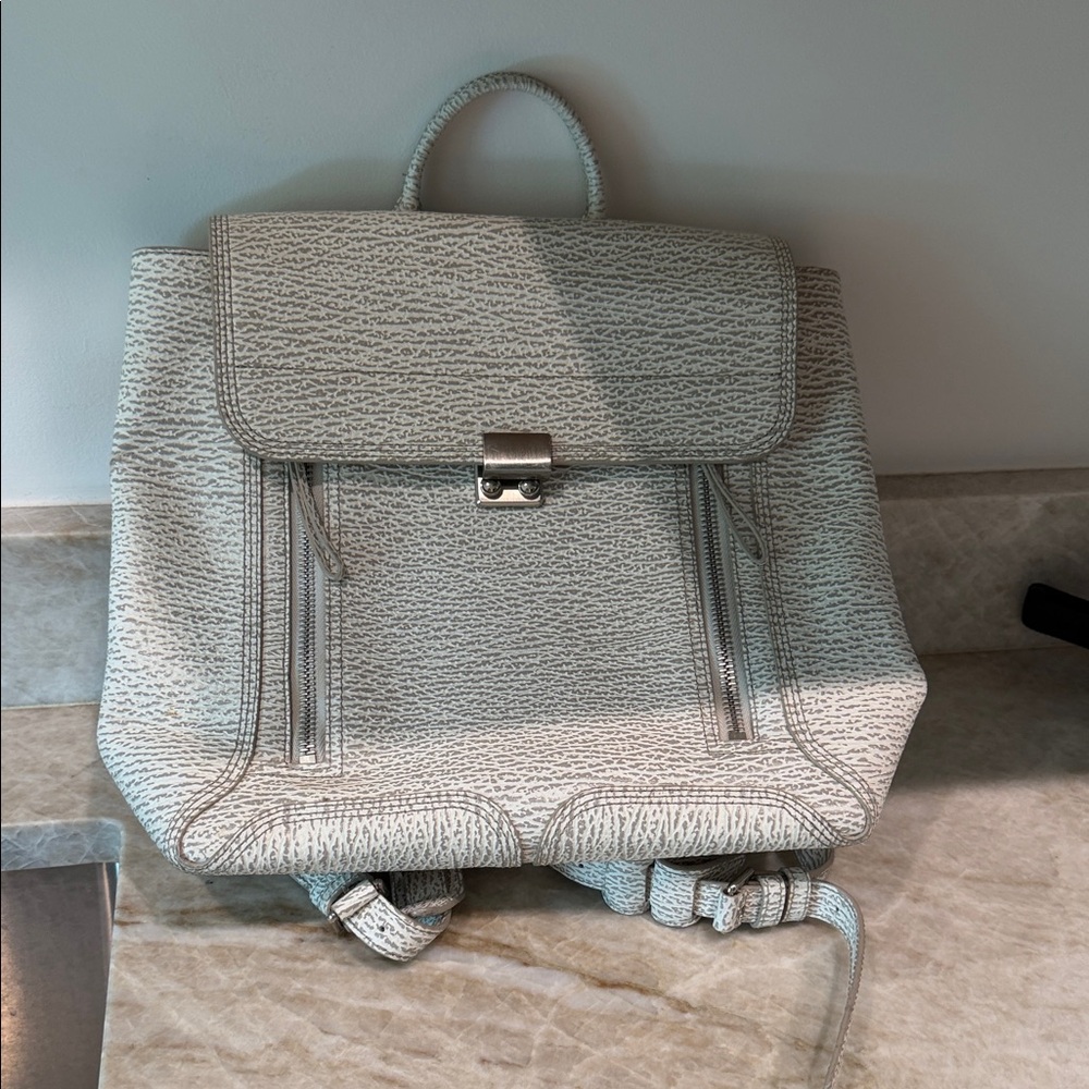 Source Unknown Textured Backpack In Gray - image 1